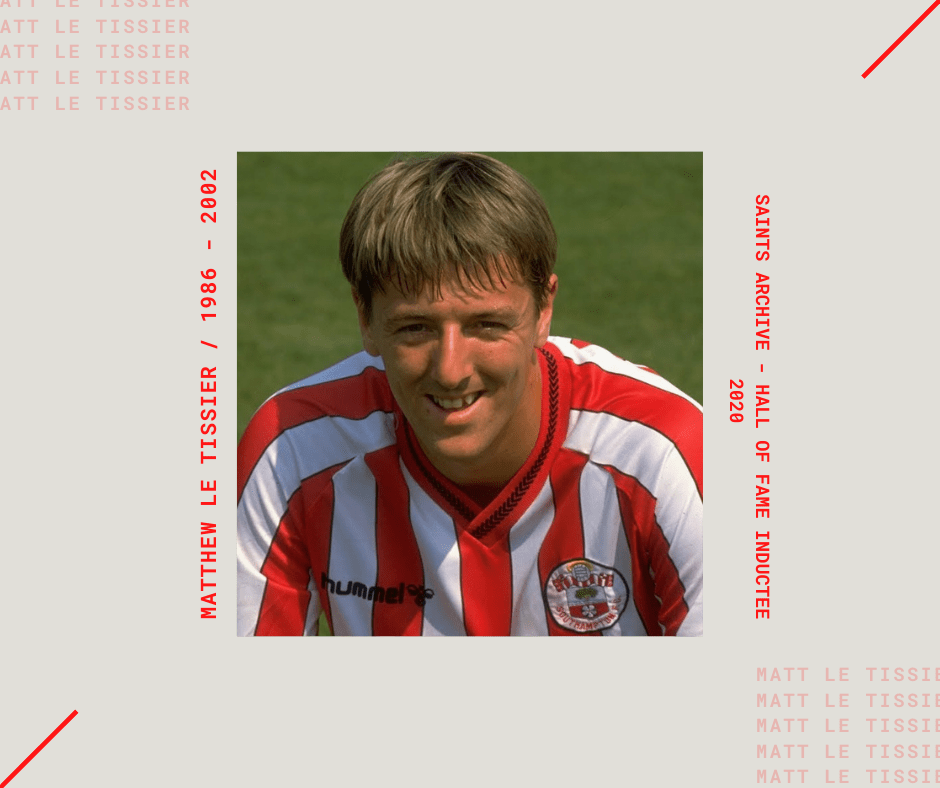 Matthew Le Tissier – Hall Of Fame 2020&nbsp;Inductee